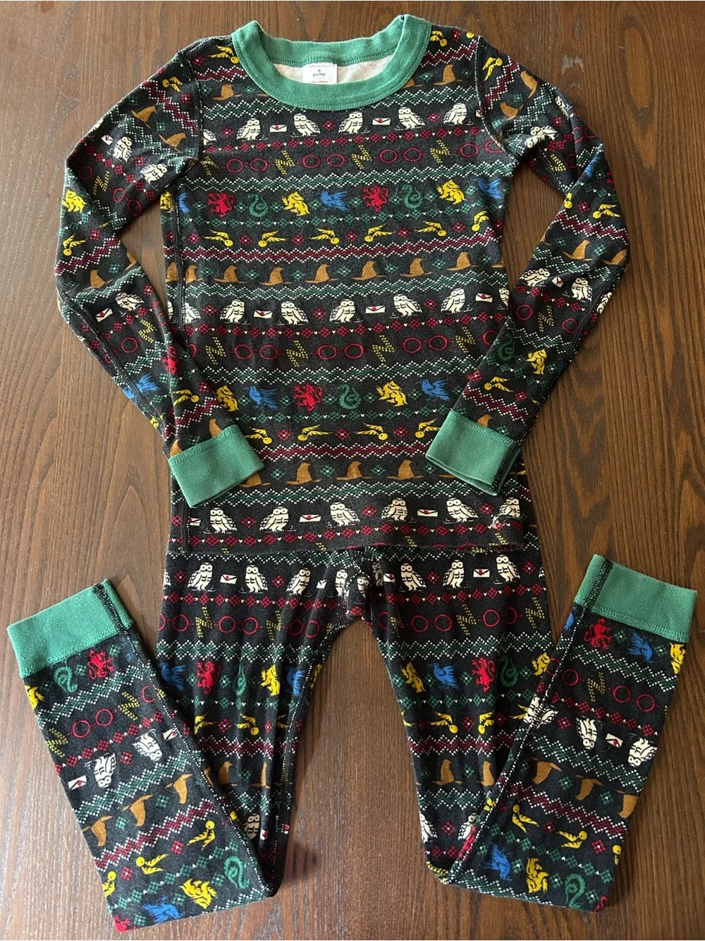 Harry Potter Hanna Andersson Long John Pajamas 120 6/7